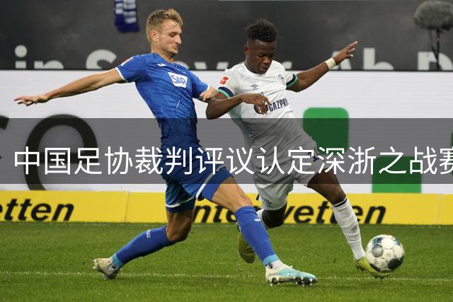 中国足协裁判评议认定深浙之战赛事管理程序存瑕疵